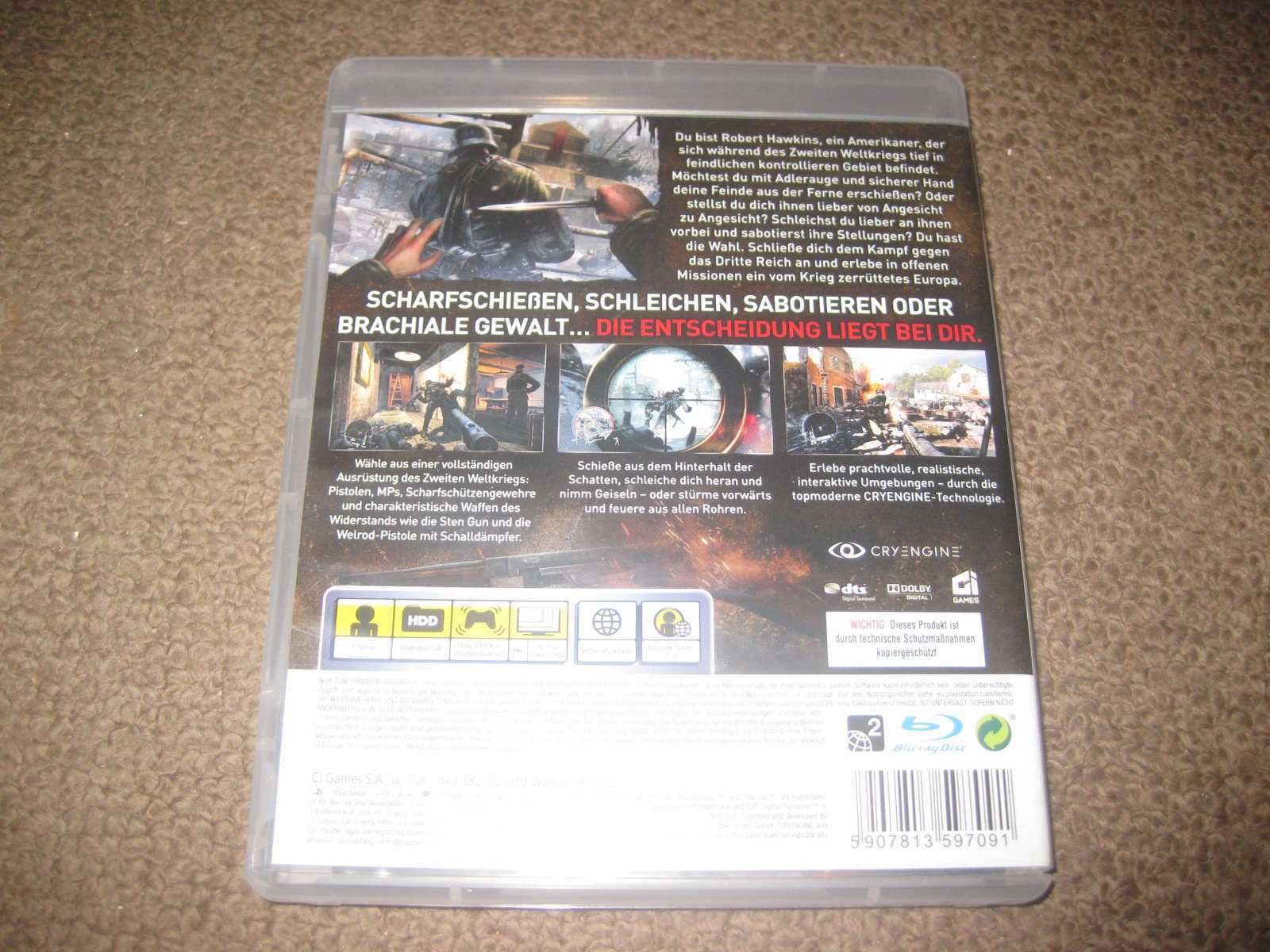 Jogo "Enemy Front" PS3/Completo!