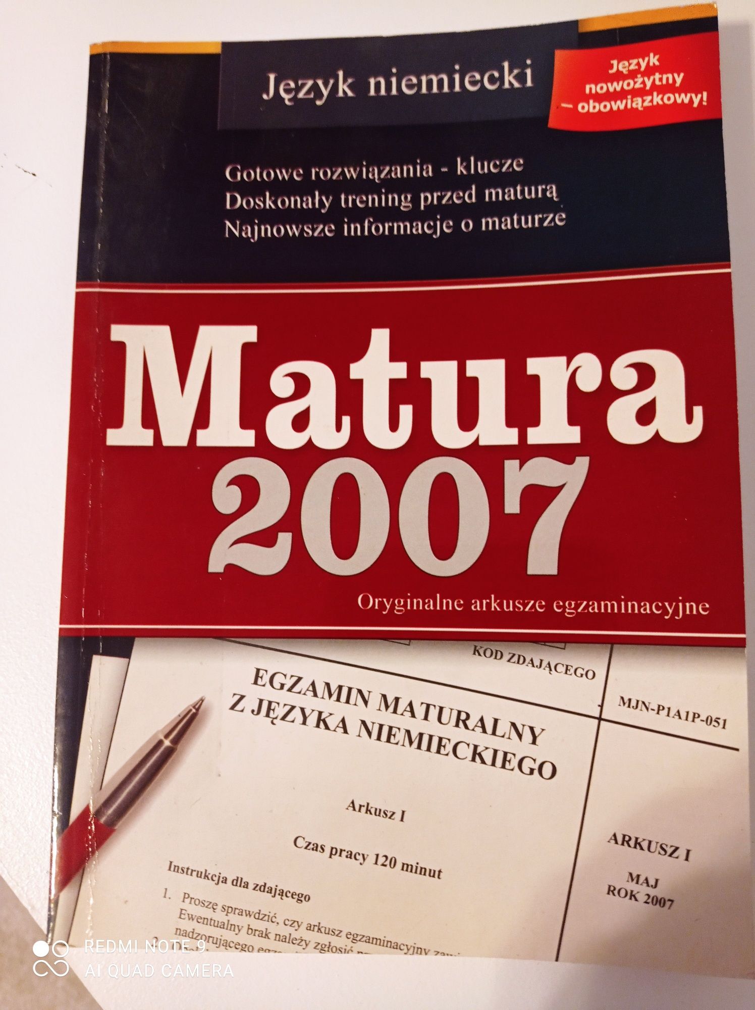 Matura j. niemiecki arkusze testy