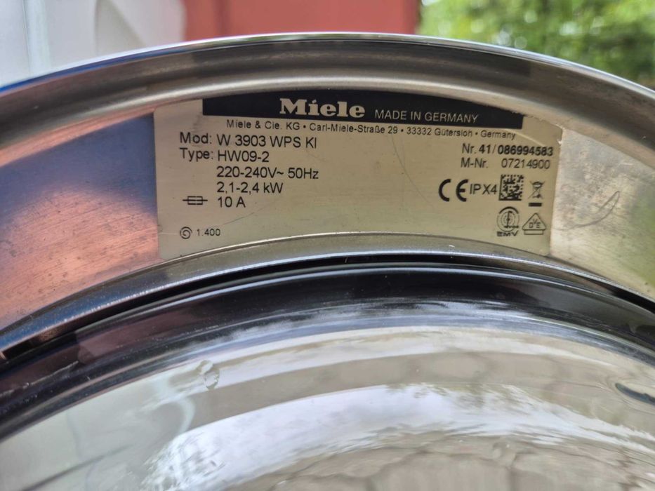 Pralka Miele W 3903 WPS A+++/6kg/1400obr
