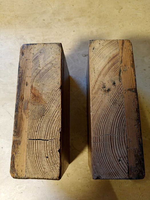 Nogi komody szafy prl drewniane fornirowane podpory Warszawa