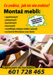 Oferuję swoje usługi montażu,skręcania,składania mebli Ikea,Bodzio,Obi