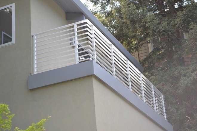 Balustrady balkonowe, zewnętrzne