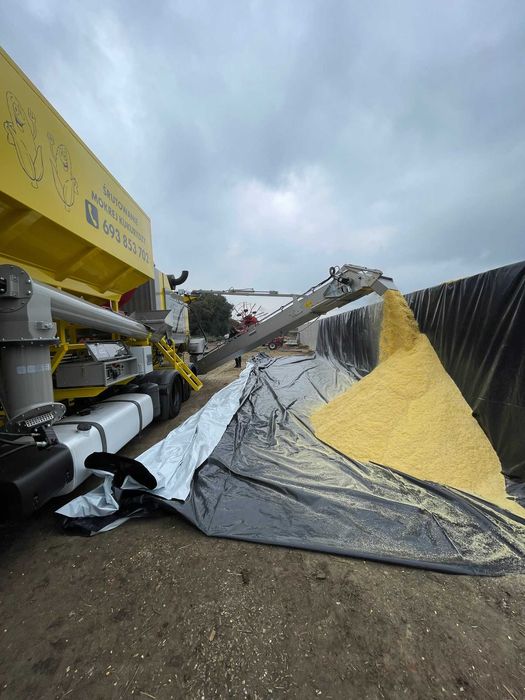 mobilny młyn stade  alkalzacja zbóż śrutowanie śrutowanie kukurydzy
