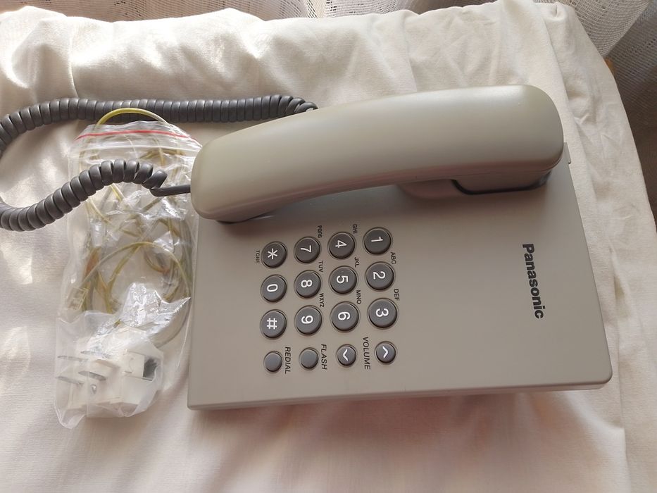 Panasonic-KX-TS2350UA -оригінал- стаціонарний кнопковий телефон