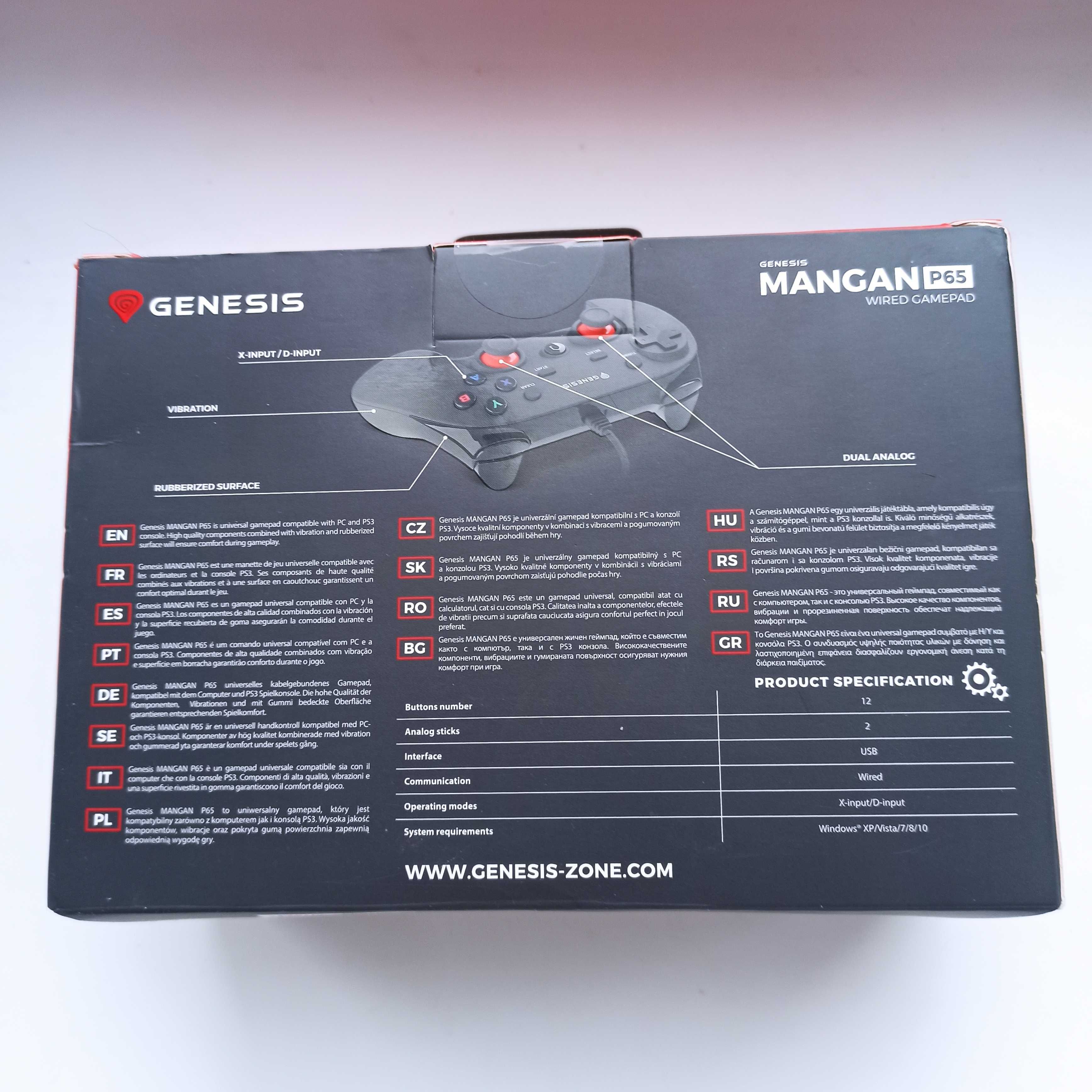 Gampad Genesis  Mangan P65