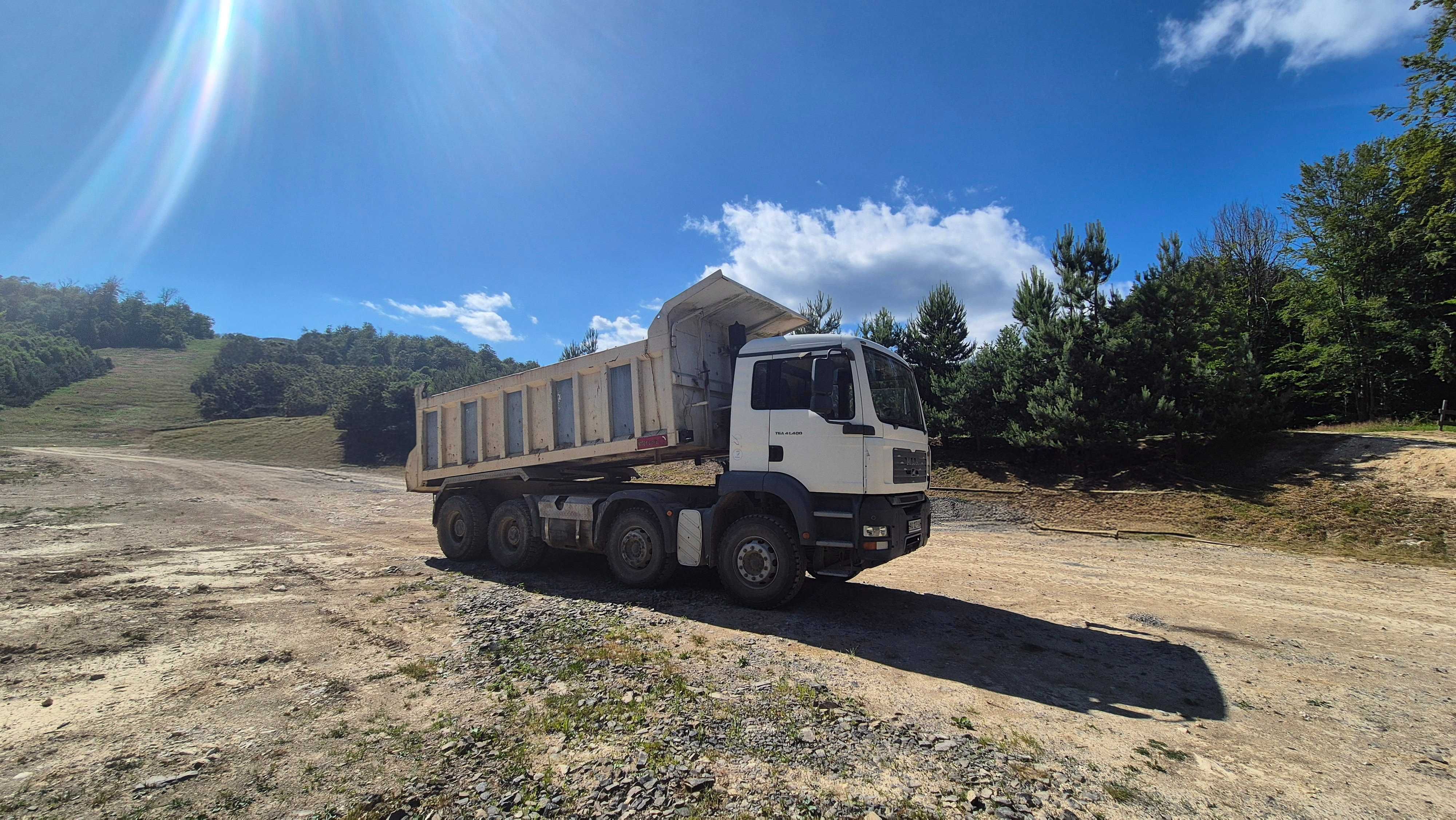 Здається в оренду великоваговий самоскид MAN TGA 41.400