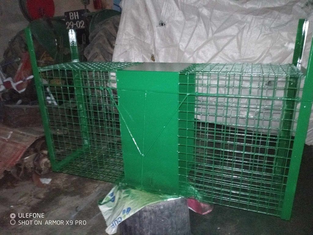 Gaiolas para animais errantes e ou predadores