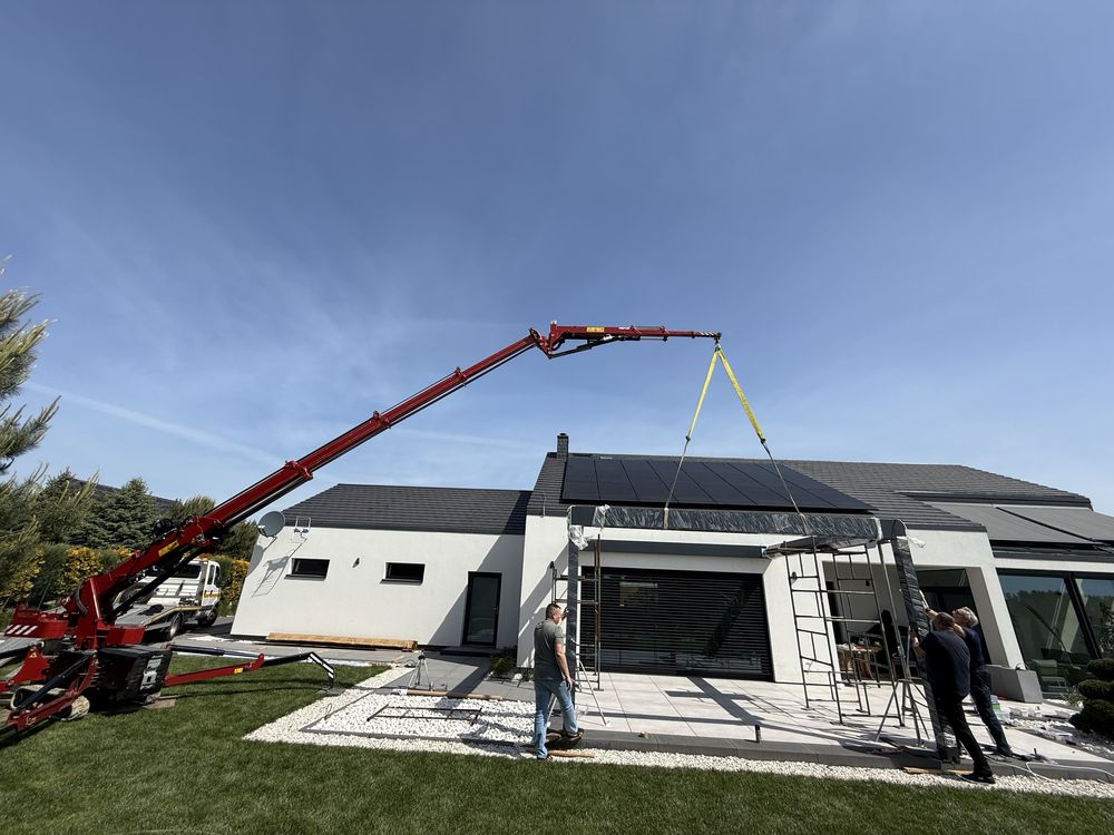 Mini Żuraw 18m HDS Dźwig Dekarski 32m Smartfift