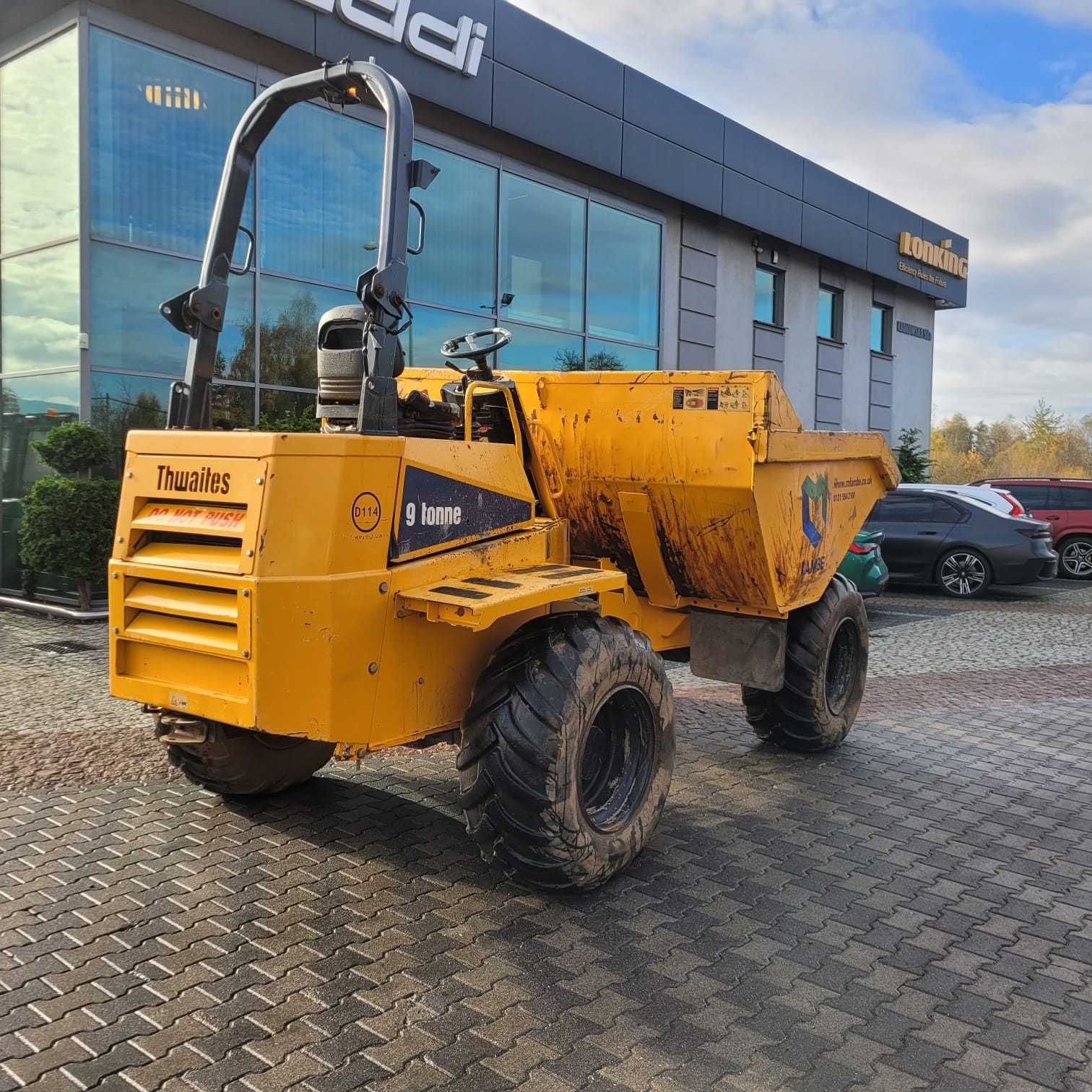 Wynajem wozidła wozidło budowlane 6 ton do 9 ton Benford Terex Mecalac