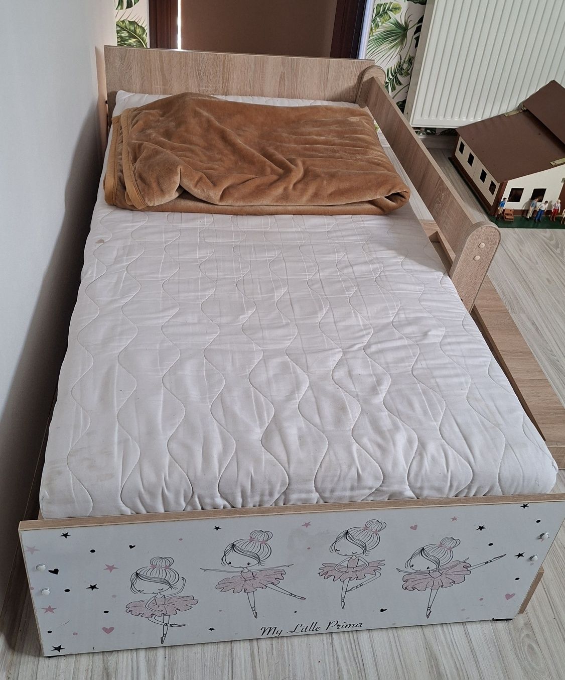 Łóżko dla dziewczynki 160x80 plus materac
