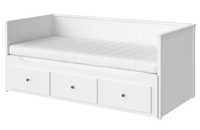 Rozsuwane łóżko Hemnes Ikea+ pojemnik na materace.