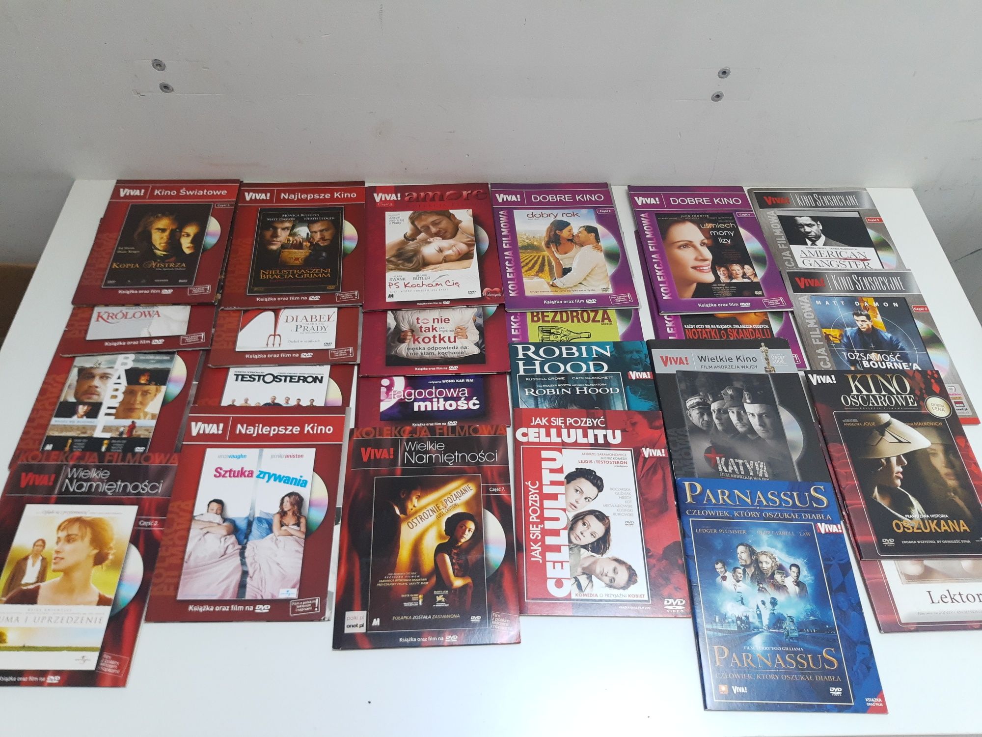 ** Zestaw filmów na DVD VIVA ** 45 płyt