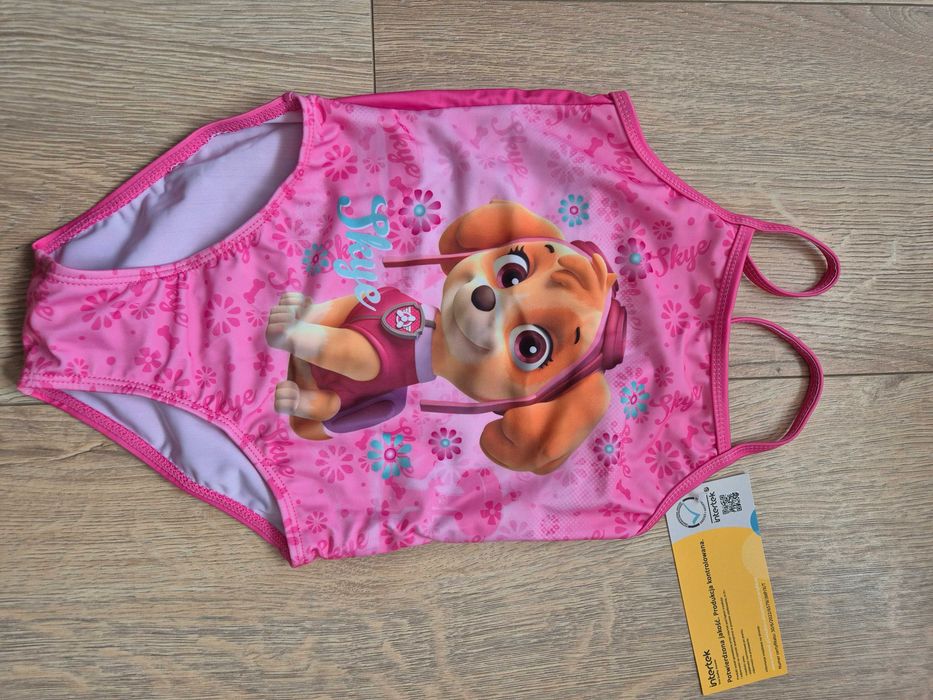 Strój kąpielowy nowy psi patrol 116-122