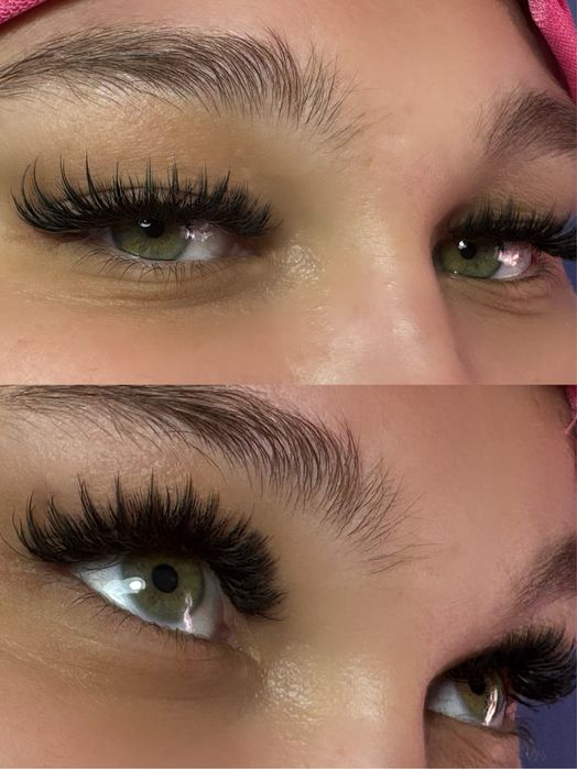 Нарощення вій, наращевание ресниц