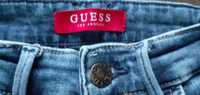 Spodnie jeansy GUESS dla szczupłej nastolatki r.32