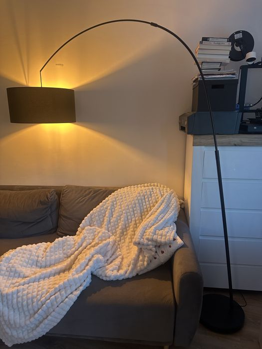 Westwing piękna lampa łukowa podłogowa niels