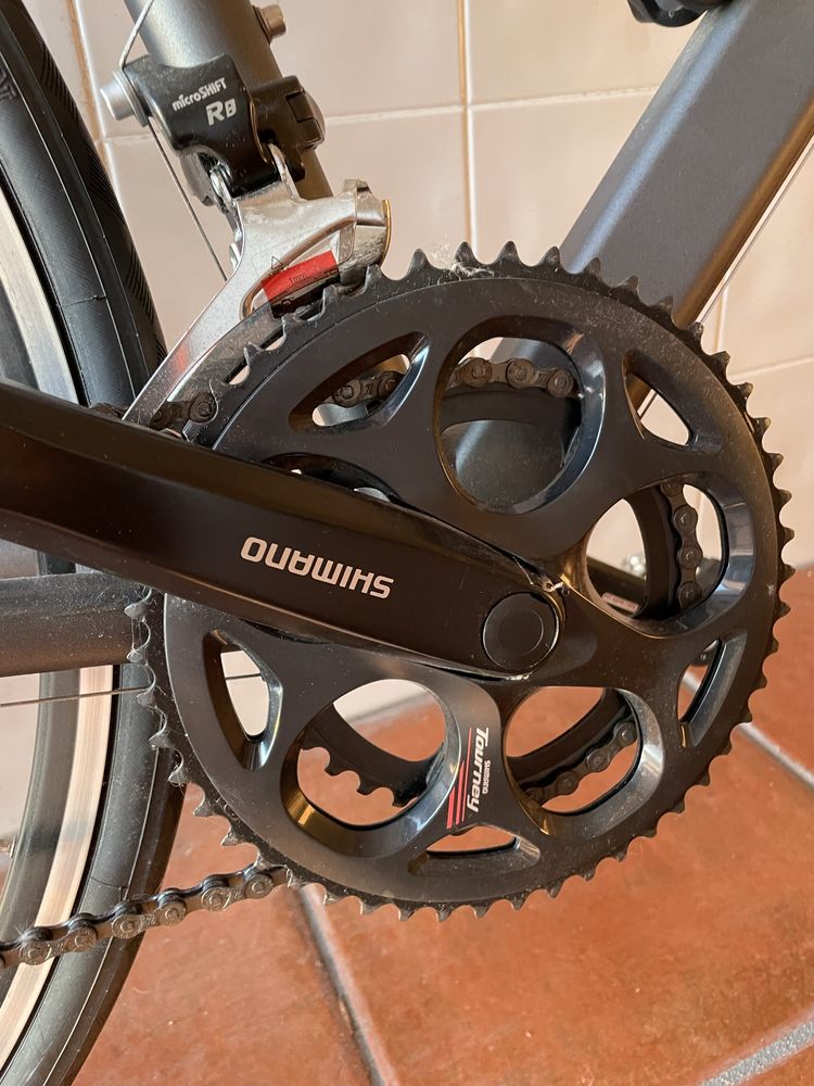 Bicicleta de estrada RC Triban 120 + Bomba Btwin 900