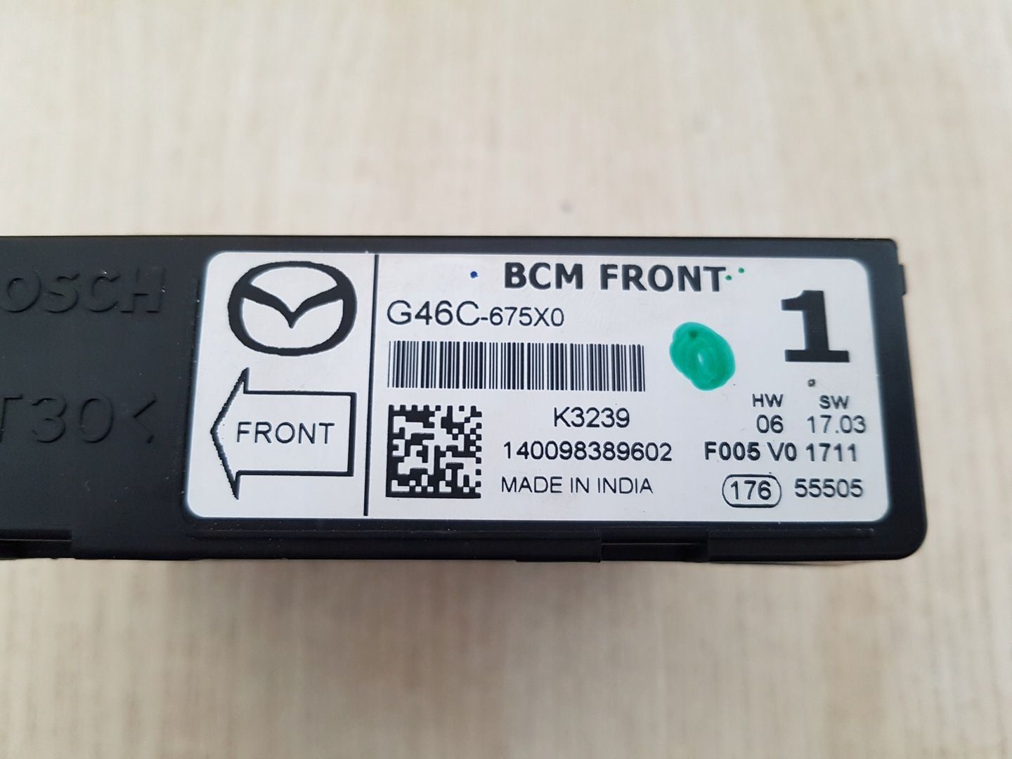MAZDA CX moduł BMC -F C sterownik komputer G4YC-67-5XX