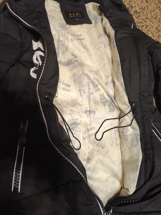 Курточка демисезонная теплая рост 170 см.