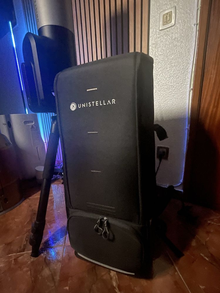 Telescopio com IA - Unistellar EVSCOPE 2 + Mochila e Filtro Solar 2024