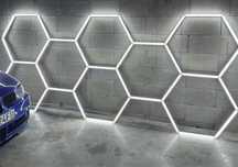 Iluminação Led Hexagonal