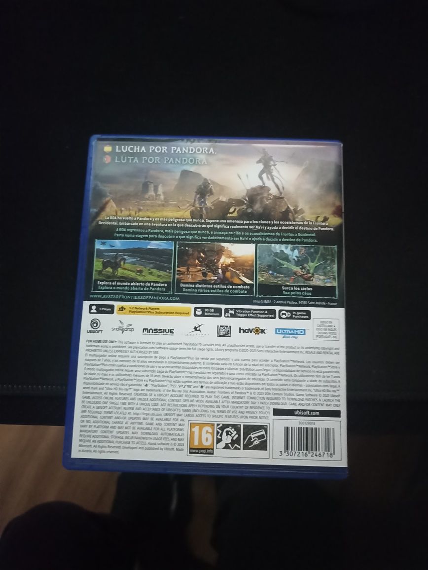 Avatar frontiers of Pandora ps5