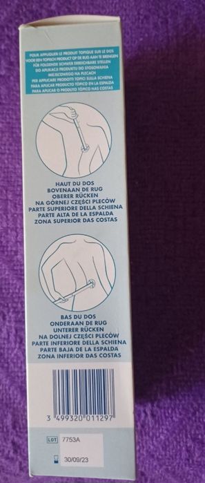 Aplikator na plecy, stan- nowy