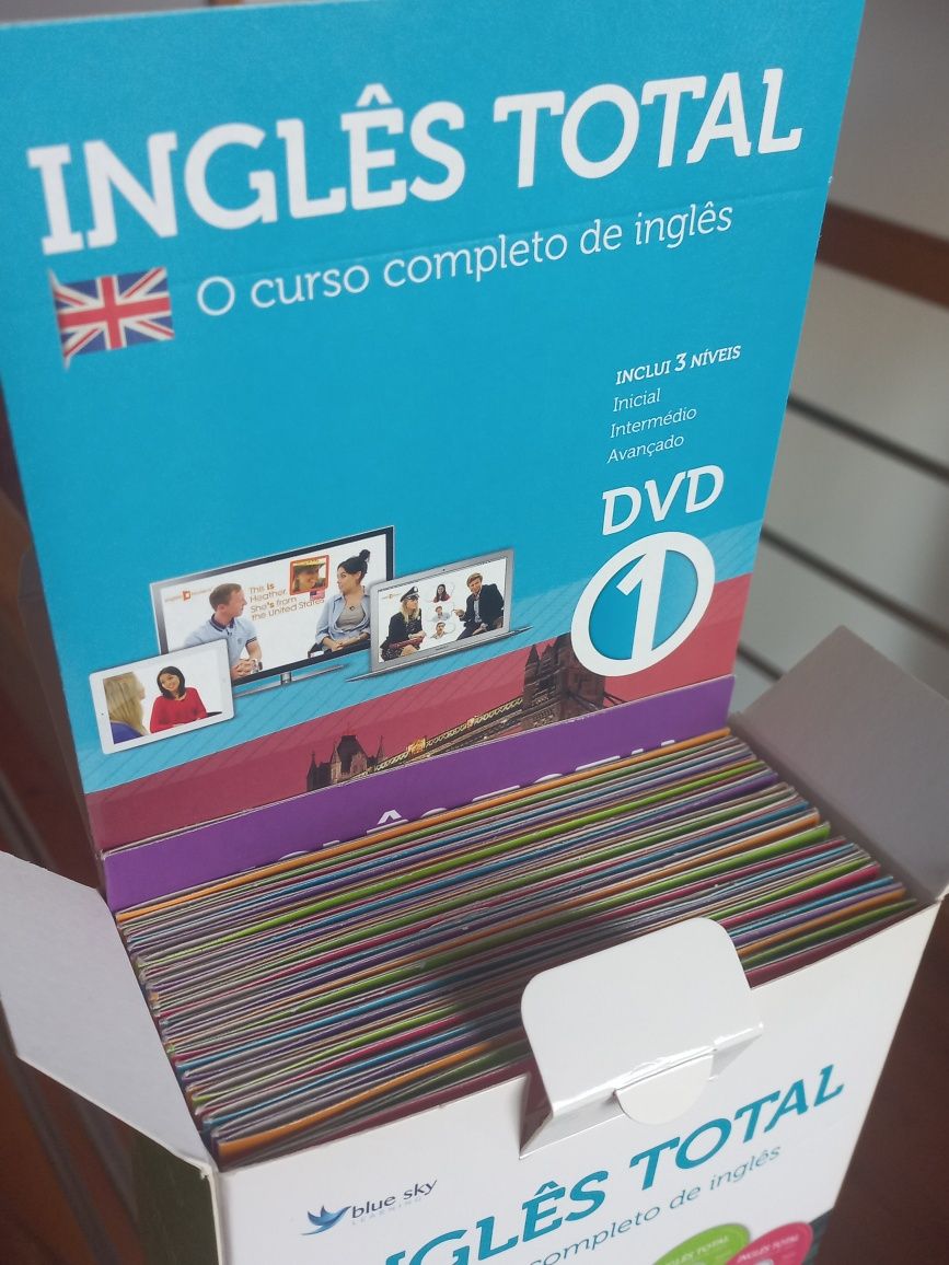 Curso Inglês Total CD/DVD