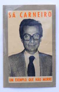 Francisco Sá Carneiro autocolante - 1985