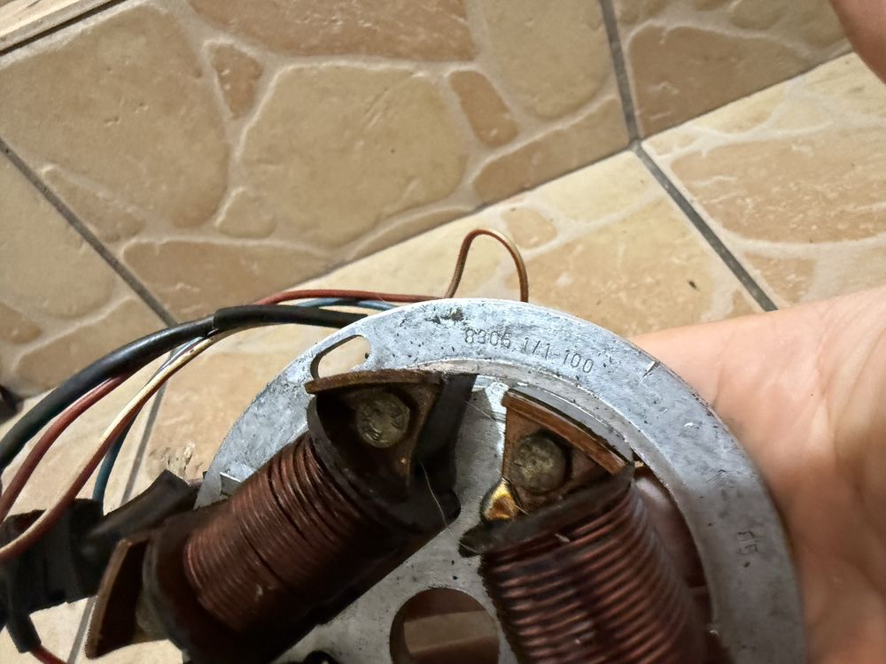 Stator iskrownik Elektronik 6V Simson S51 SR50 S53 S50 org DDR wysyłka