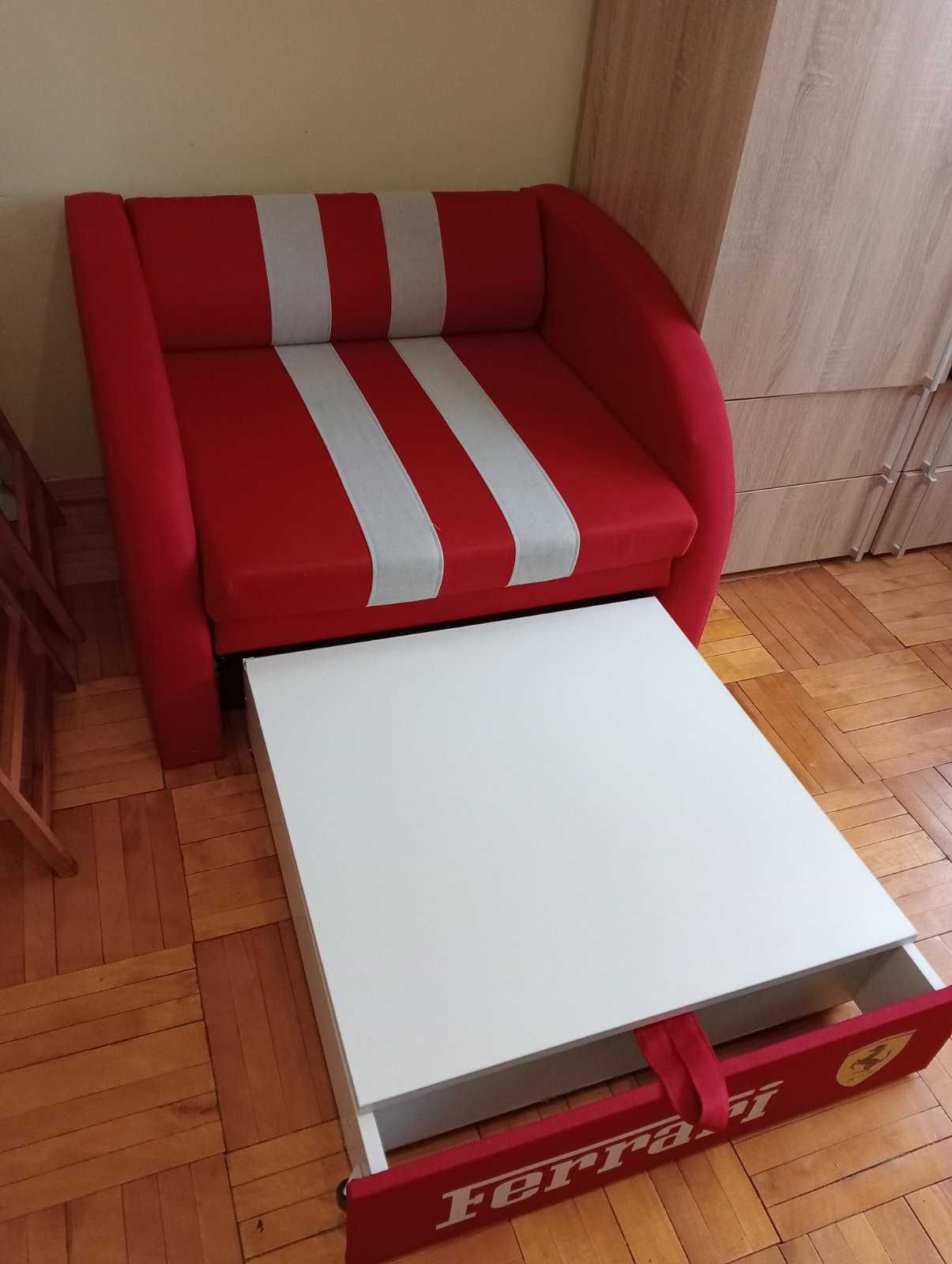 Крісло кровать розкладне,диван для дитини  Ferrari