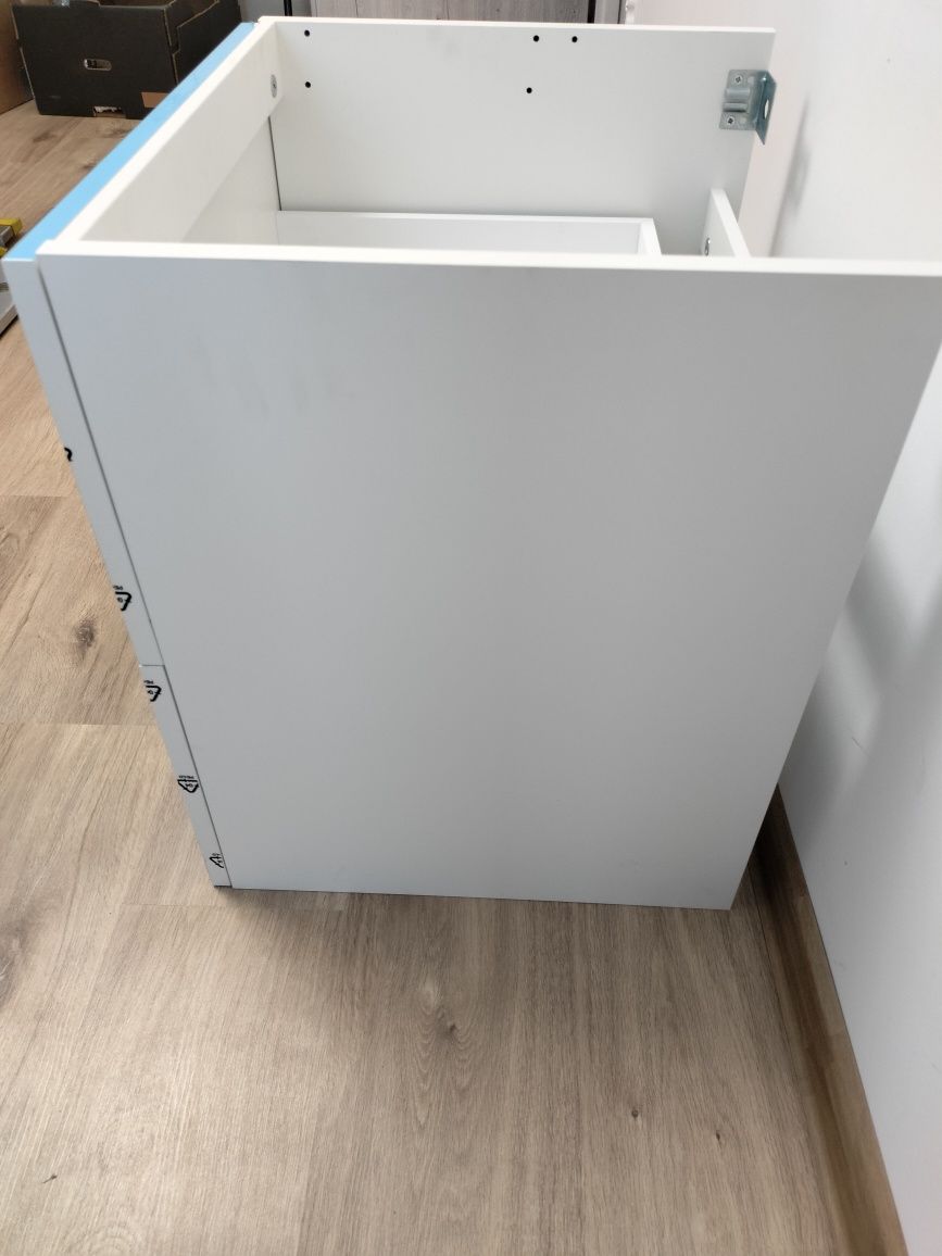 Szafka pod umywalkę Aruna wisząca 50 cm biała