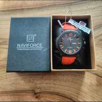 Nowy zegarek NAVIFORCE Professional Waterproof pomarańczowy