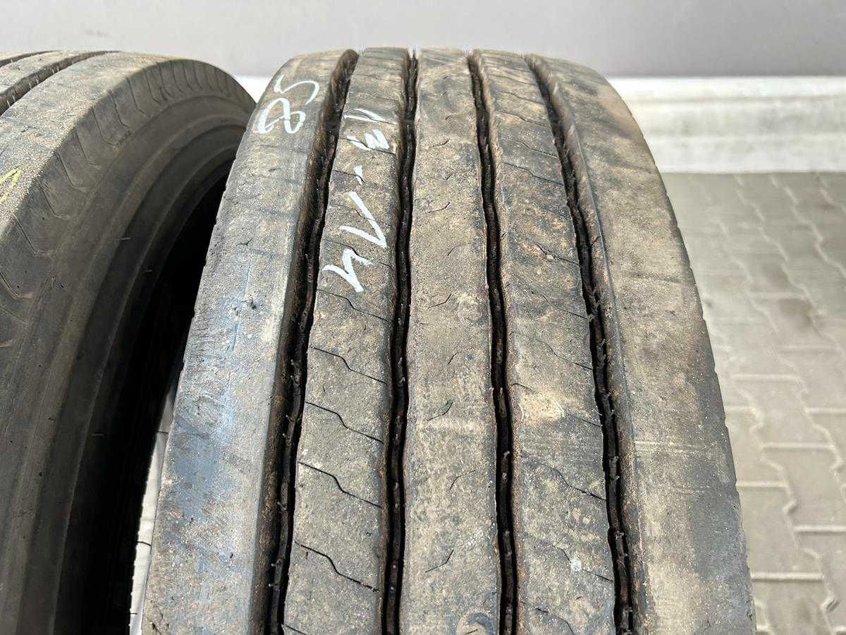Opony używane ciężarowe przednie 315/80R22.5 PIRELLI ITINERIS S STEER