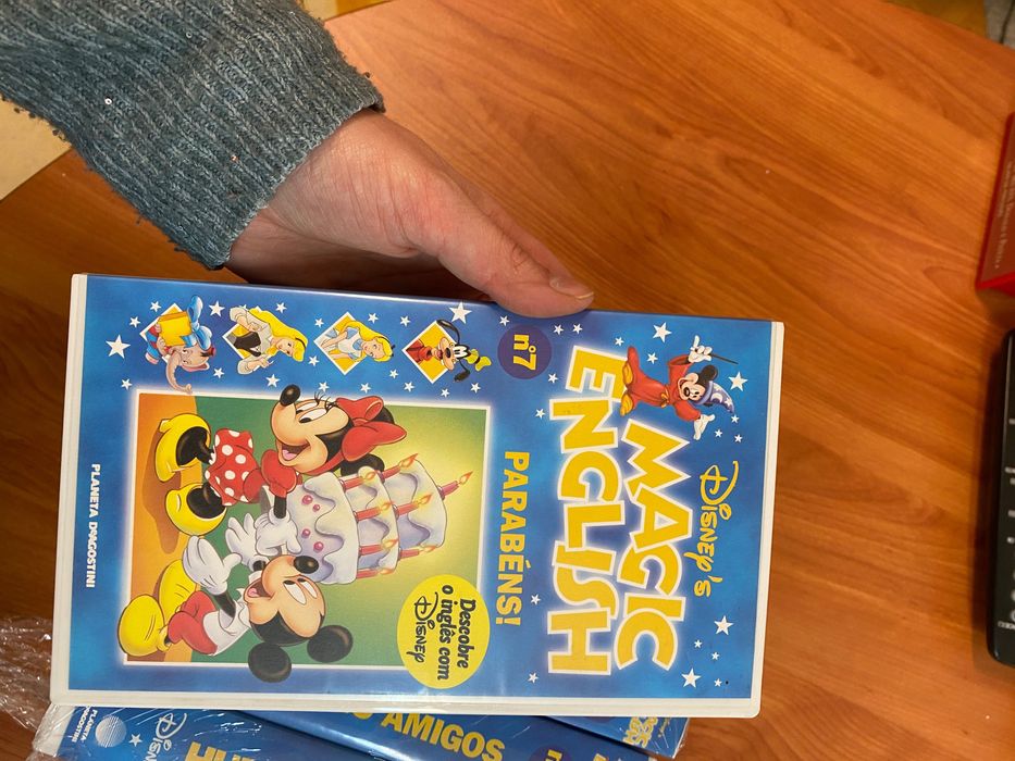 Cassetes Disney MAGIC ENGLISH (Planeta DeAgostini)