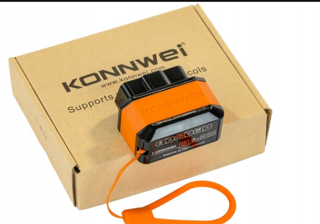Interfejs Diagnostyczny Tester ELM327 OBD2 BLUETOOTH 5.0 ANDROID iOS