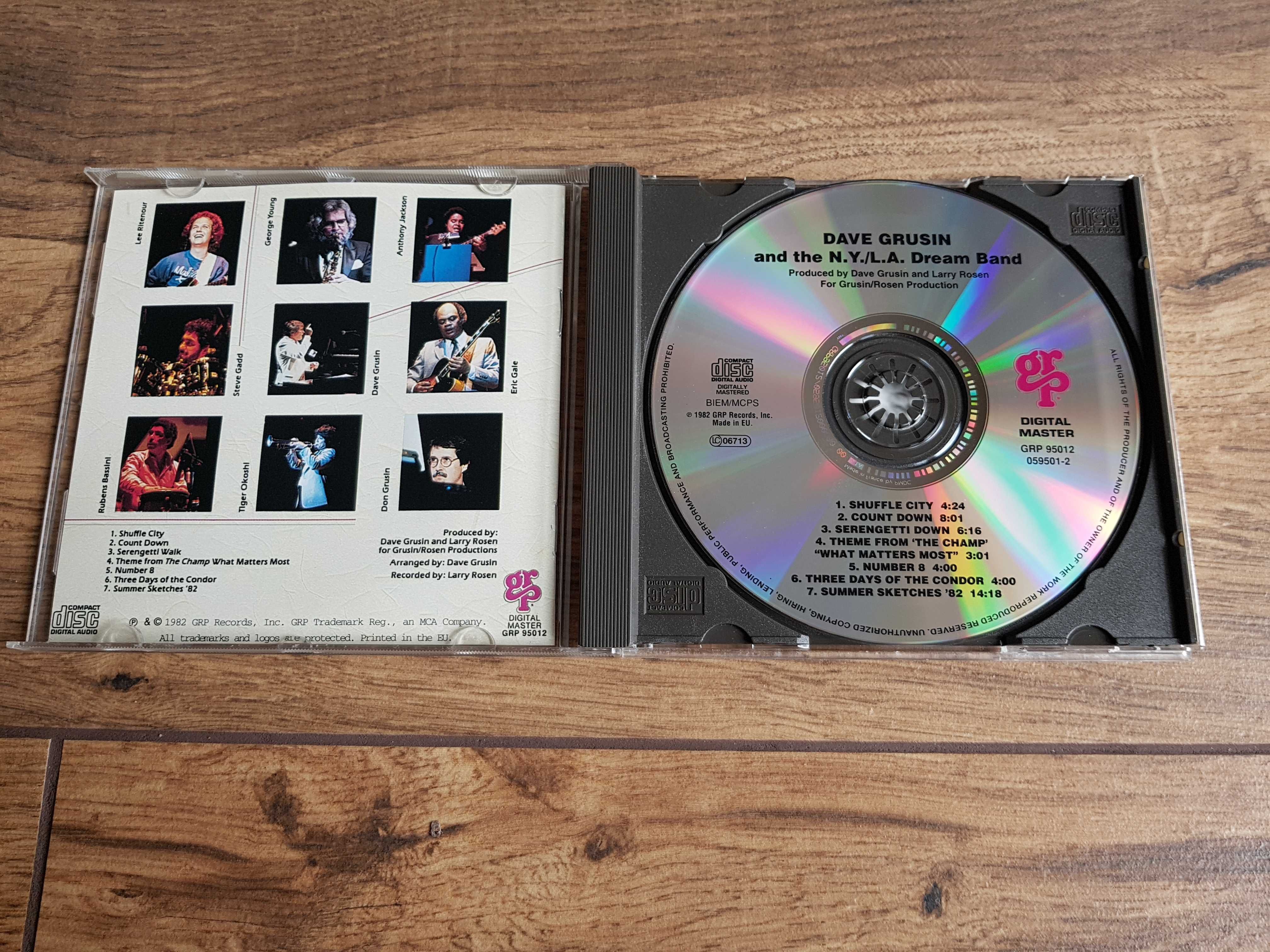 płyta CD: Dave Grusin and the N.Y.-L.A. Dream Band - GRP Records