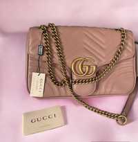 Gucci Marmont large  dusty pink j nowa