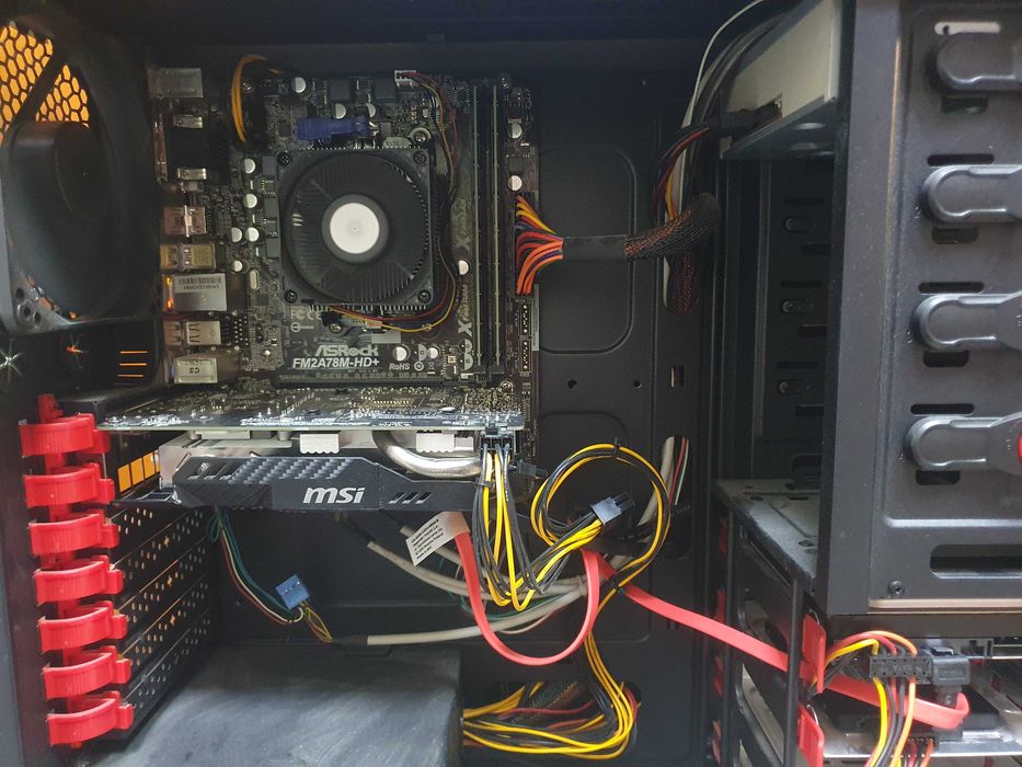 Komputer gamingowy stacjonarny GTX1060 6GB/ssd+tb/16gb ram