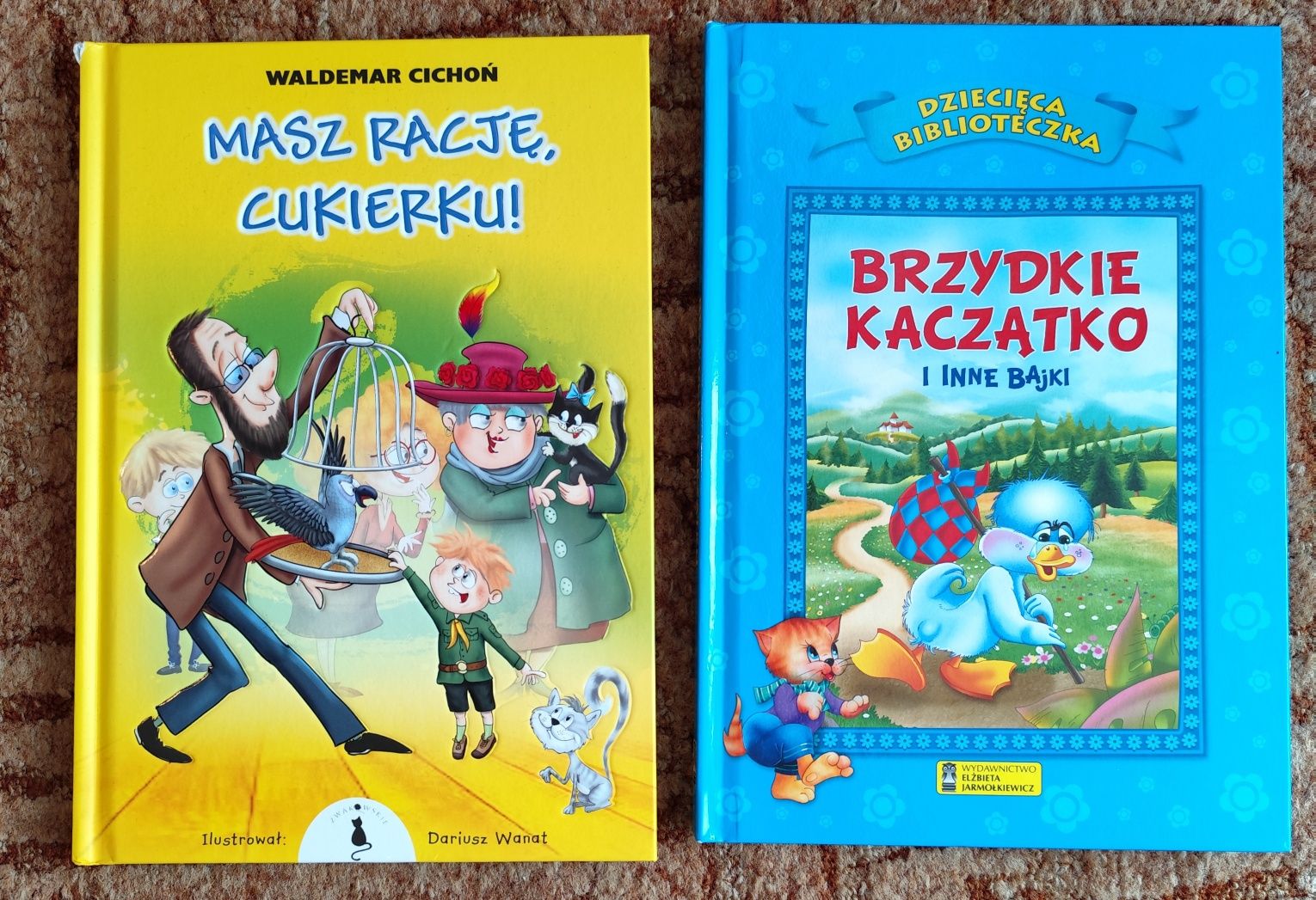 Zestaw 7 książek dla dzieci z płytą CD