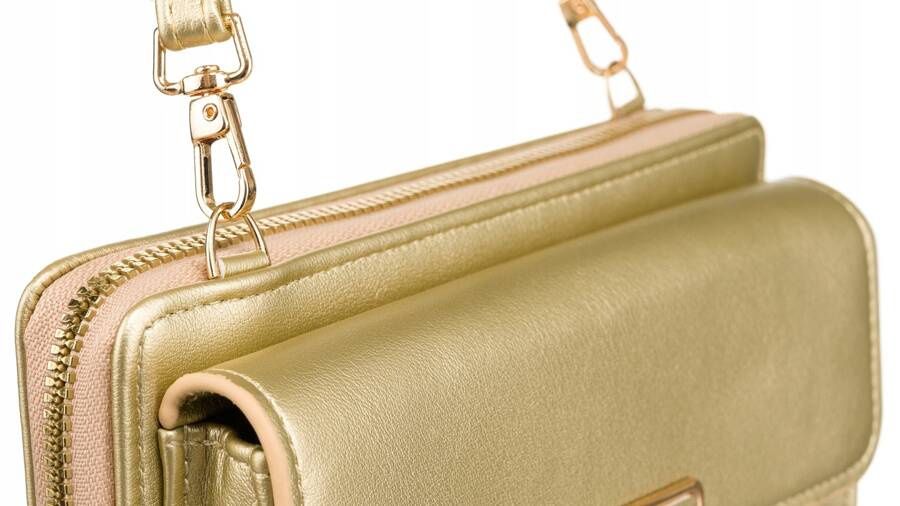 mini torebka-portfel na długim, doczepianym pasku - 4u cavaldi