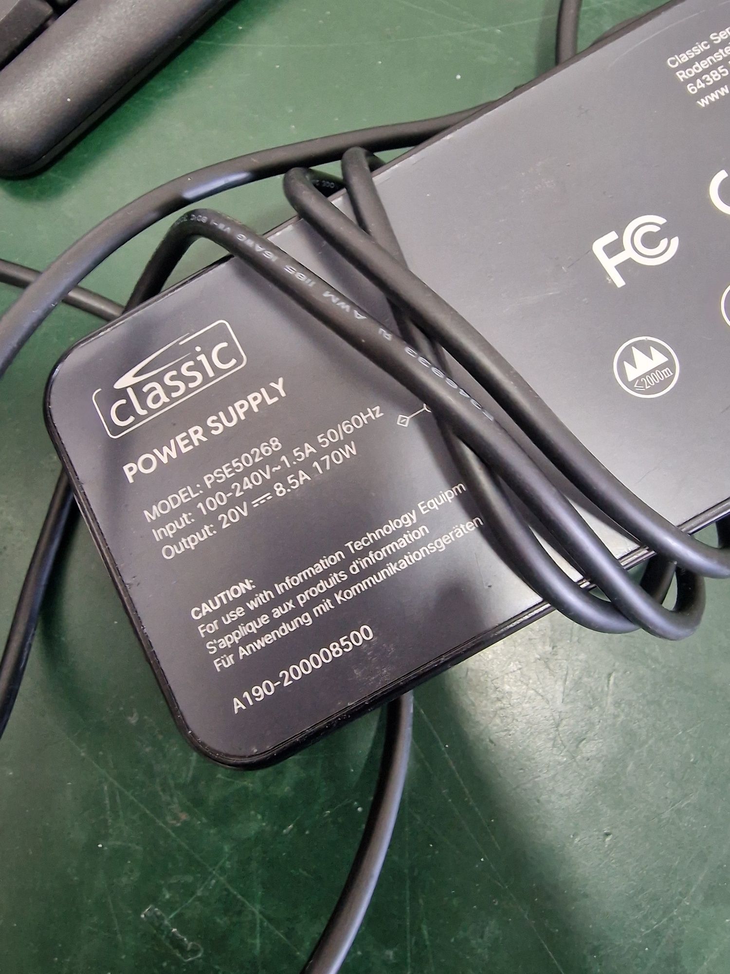 Transformador original Lenovo 170watts