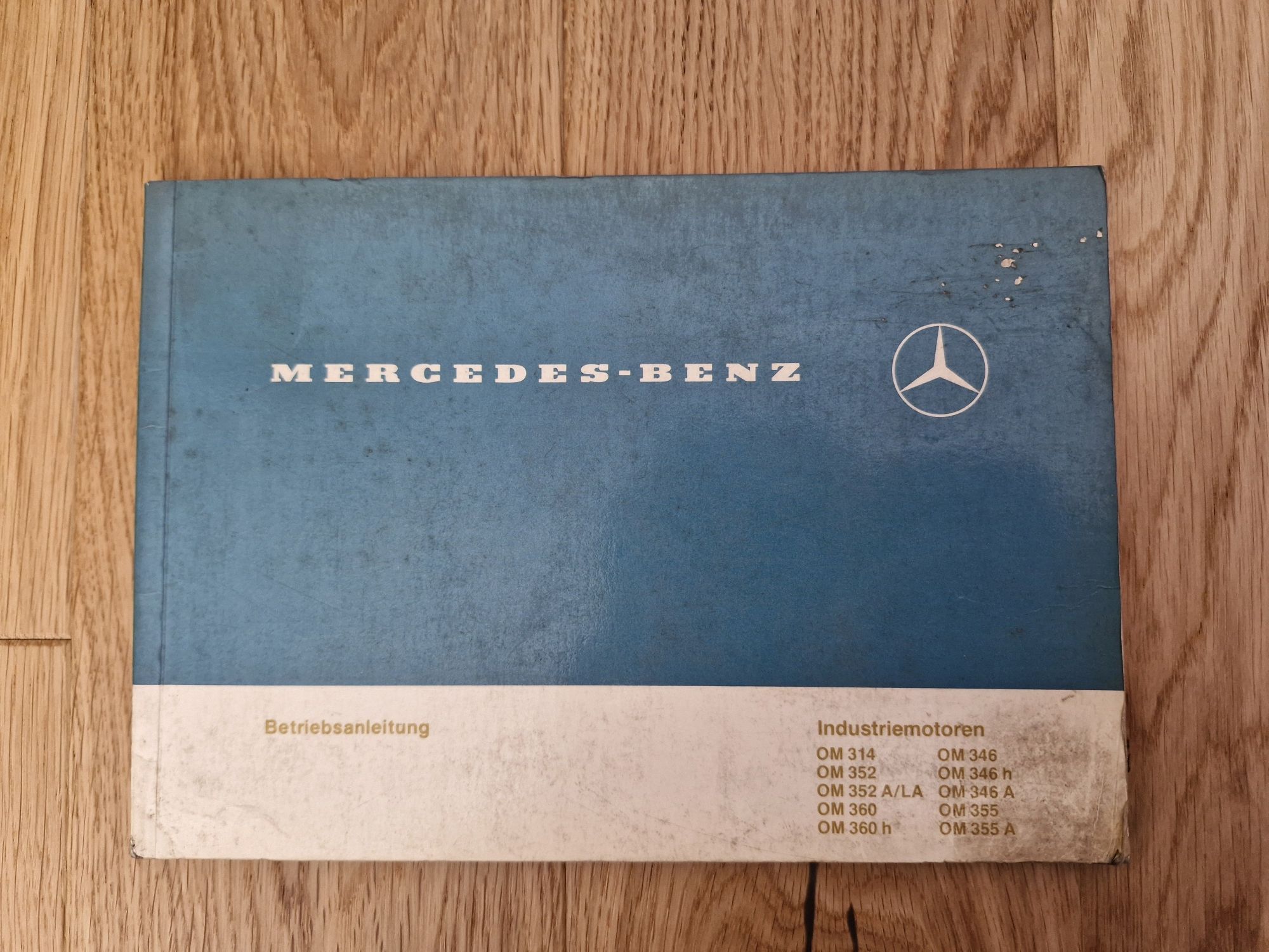 Książka instrukcja Mercedes Unimog OM314 OM346 OM352 OM355 OM360
