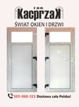 Drzwi Zewnętrzne 100x200 KACPRZAK Nowe PCV Sklepowe