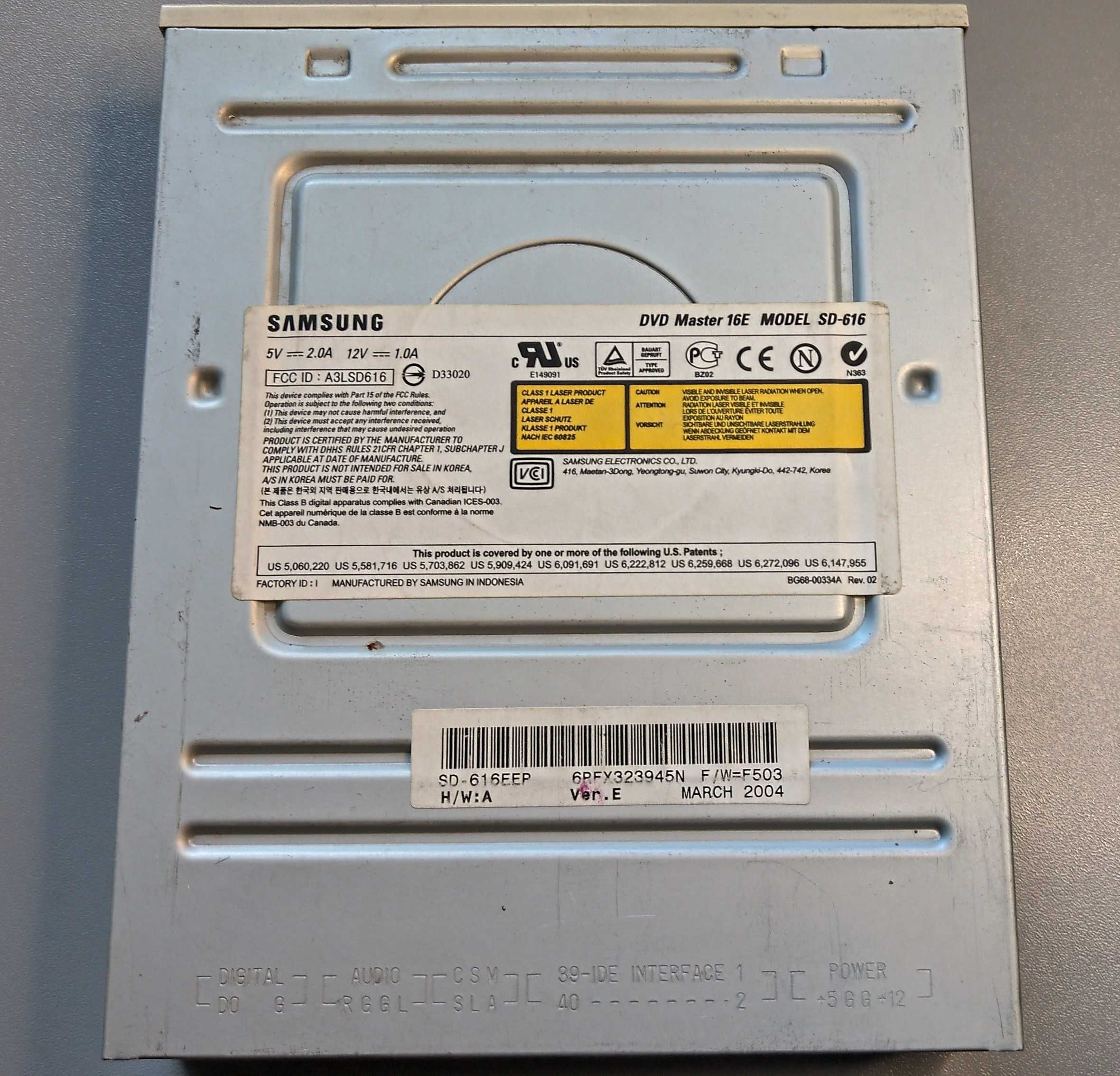 Samsung DVD Master 16E SD-616