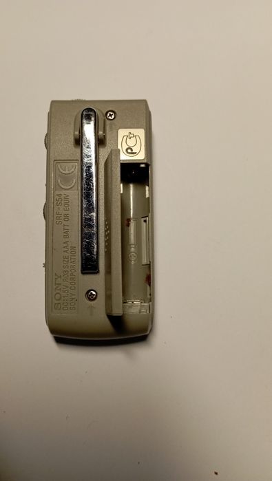 Миниатюрный FM радиоприемник Sony Srf -S54 стерео