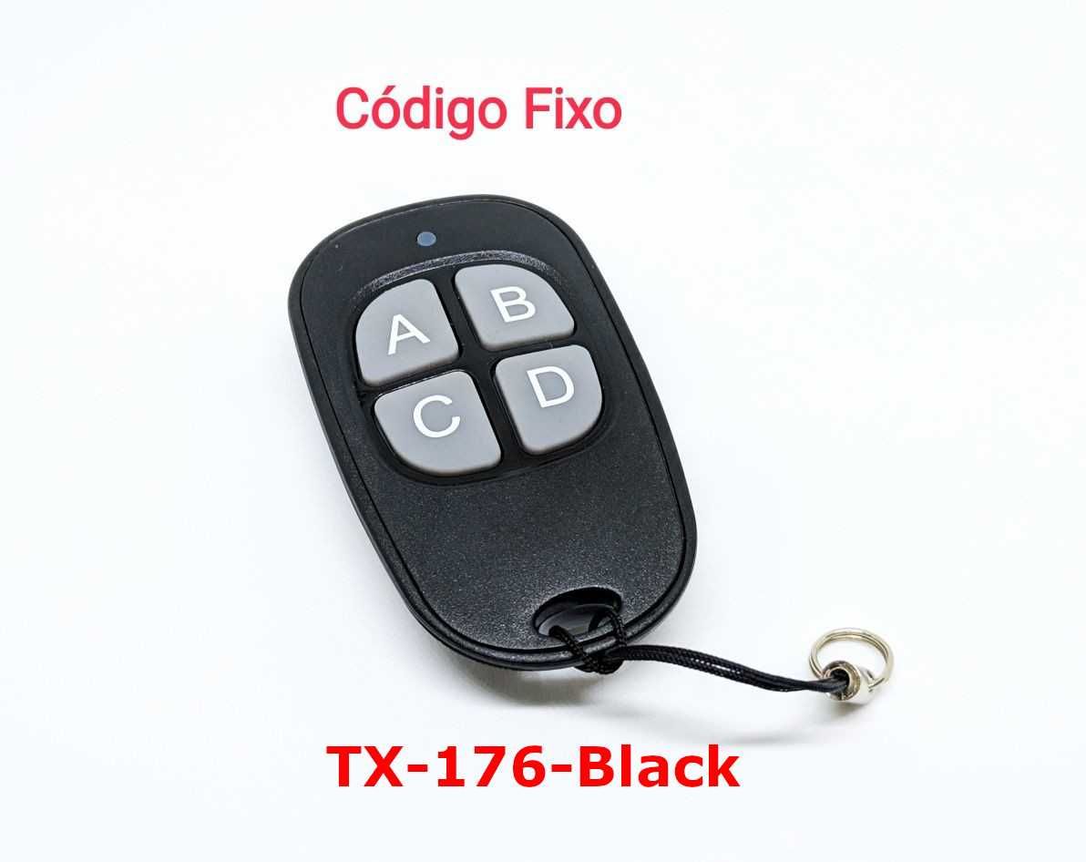 Comandos de portão de garagem - Código Fixo e Rolling Code - 433MHz