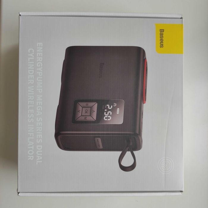 Компресор Baseus EnergyPump Dual Cylinder насос безпровідний авто