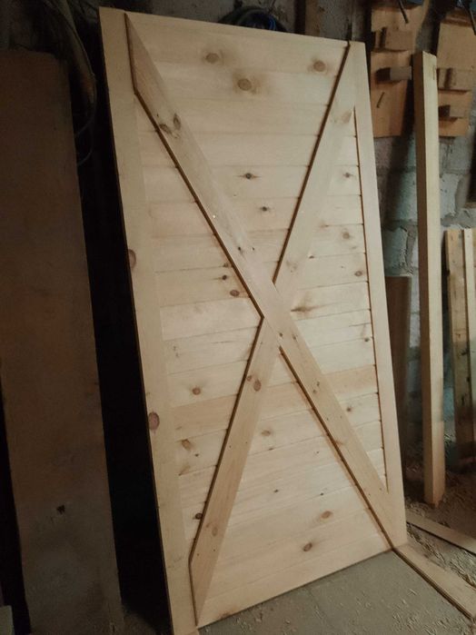 Drzwi przesuwne sosnowe