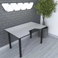 Геймерський комп'ютерний стіл Air білий + чорний (розмір s: 102х69 см)